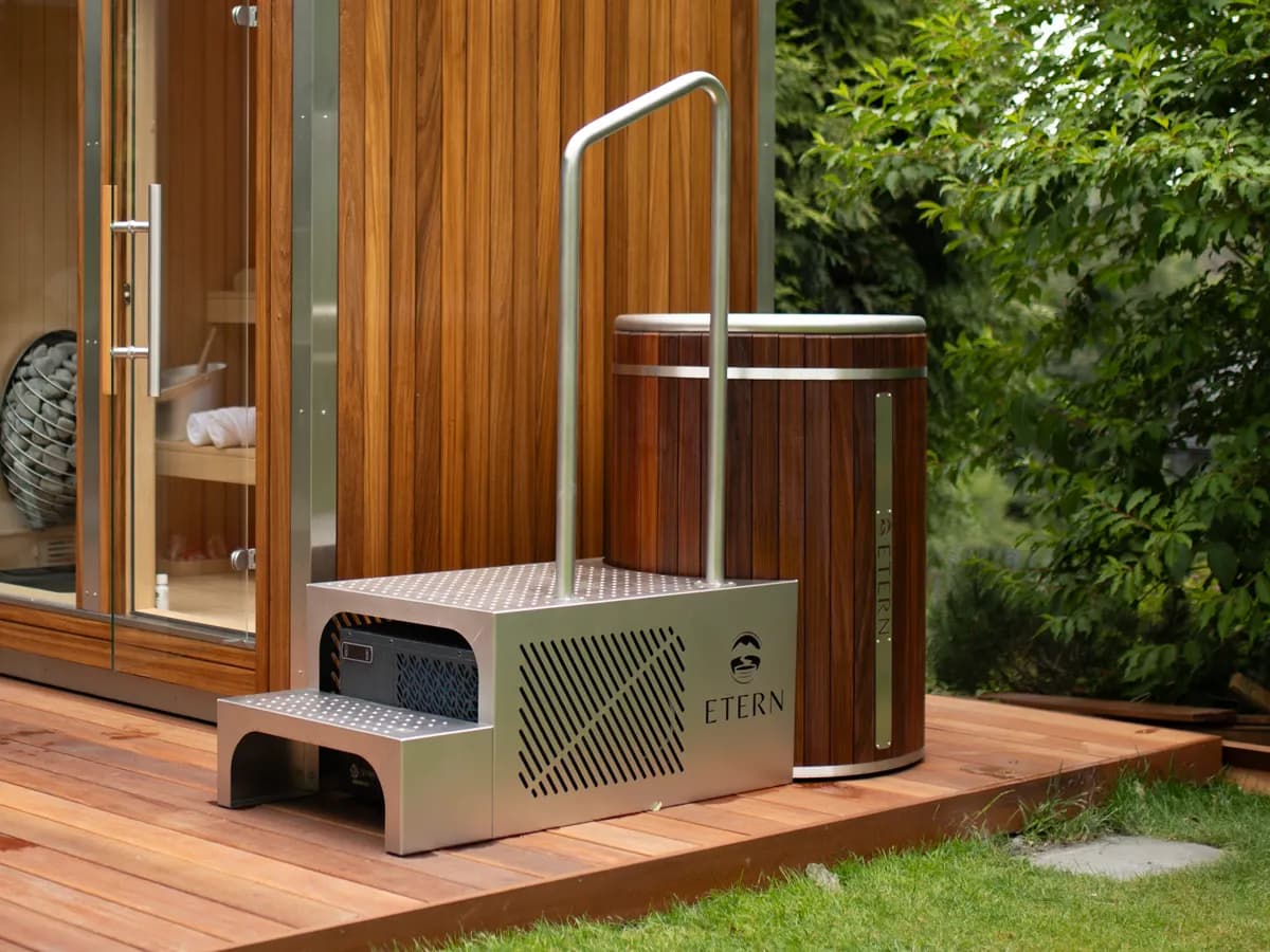 ETERN PRIME COLD TUB 72 – beczka do morsowania z chillerem Poolex 5 kW