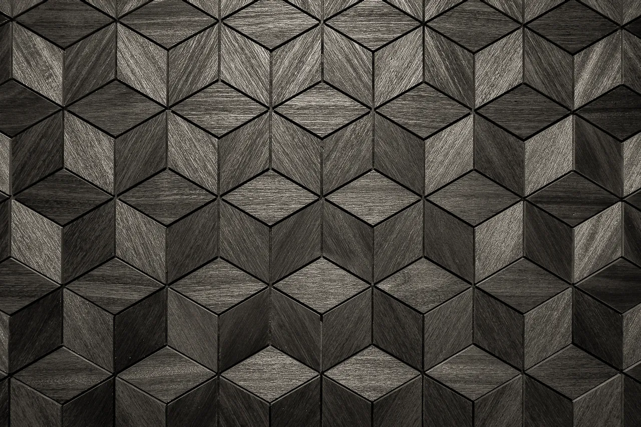 Luxpanele Rhombus Black